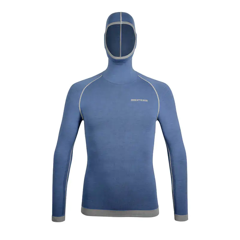 Maglia termica da sci in Lana Merino con passamontagna integrato uomo - immagine 5