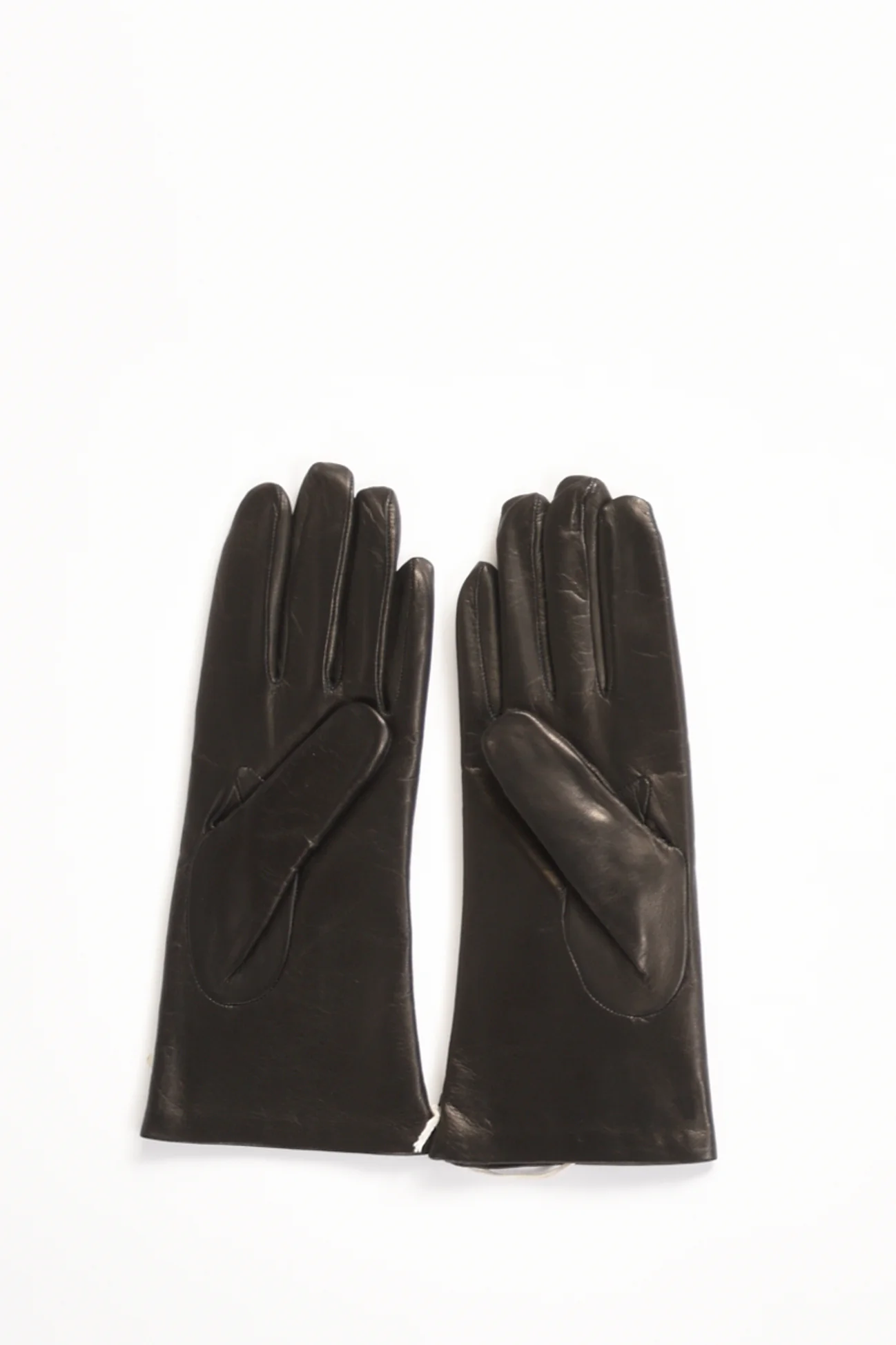 Alpo Guanti In Nappa Nero Donna - immagine 3