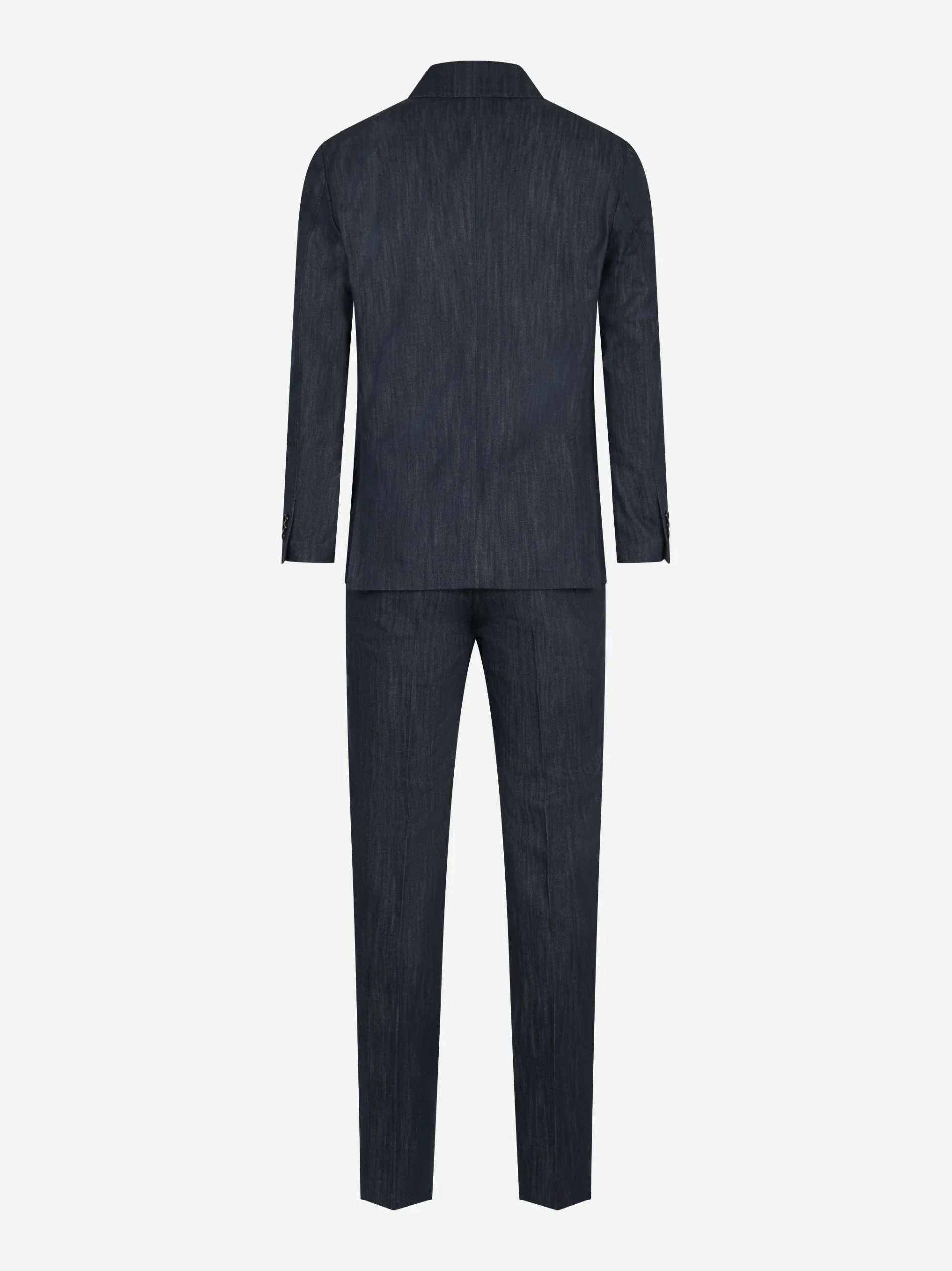 Abito monopetto in denim light blu - immagine 3