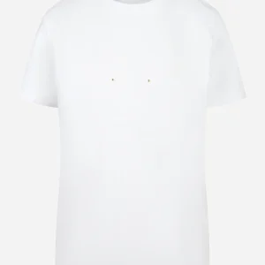 T-shirt manica corta con logo bianca