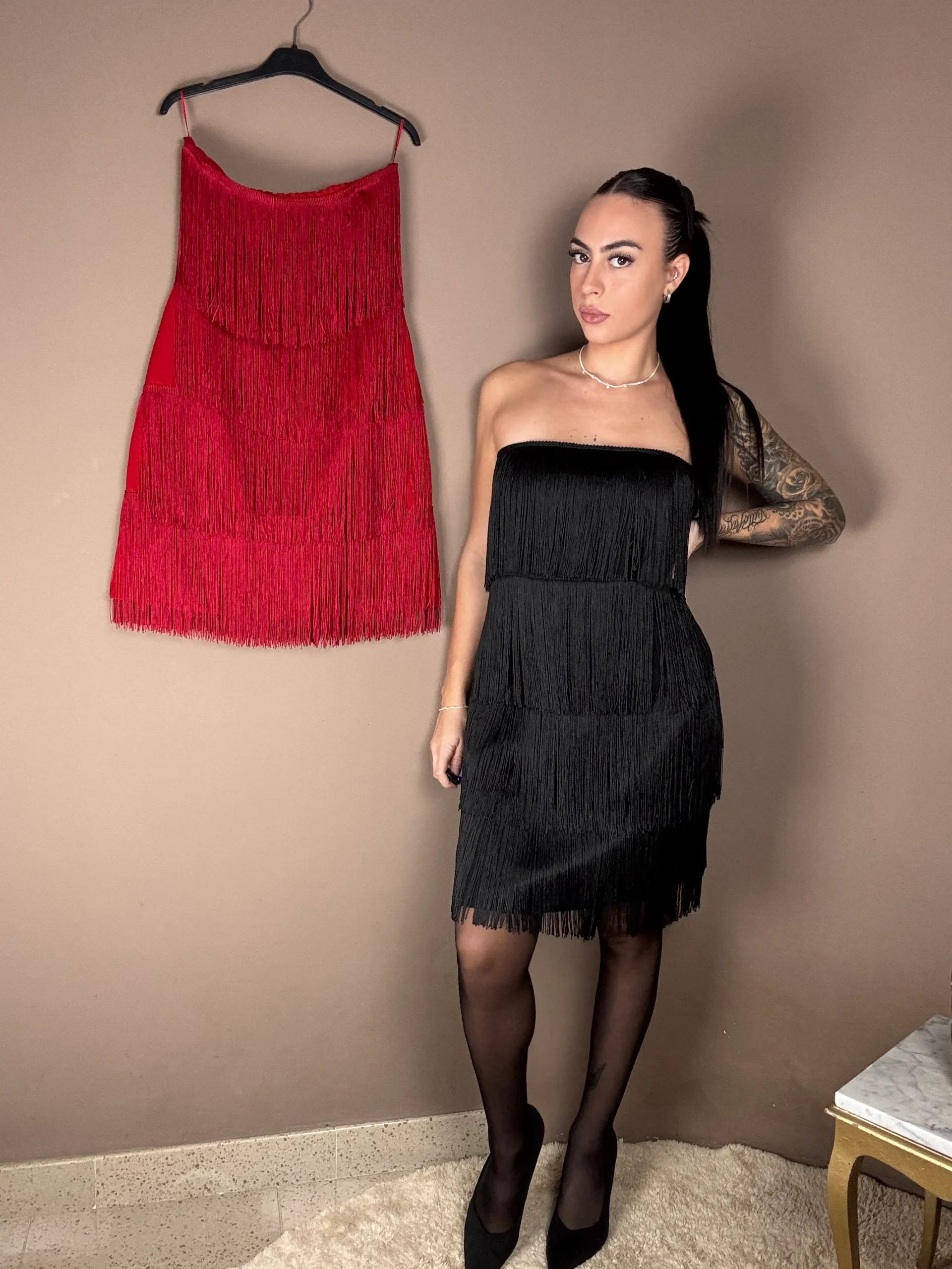 Abito con frange - immagine 4