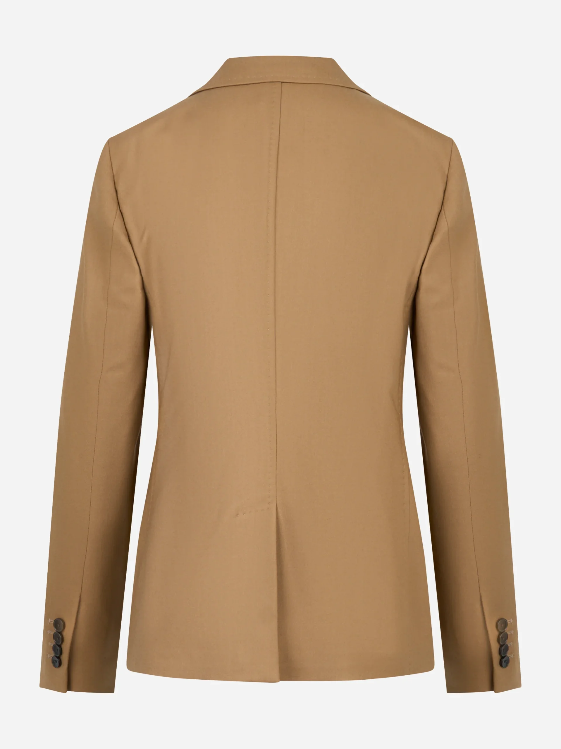 Blazer monopetto in lana stretch - immagine 3