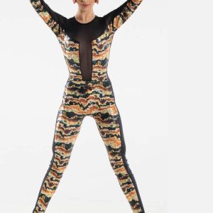 Accademico in tessuto olografico