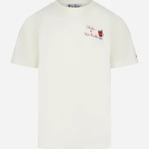 T-shirt Arnott Chalet e Vin Brulè Bianca