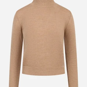 Dolcevita beige in lana merinos