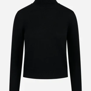 Dolcevita nero in lana merinos