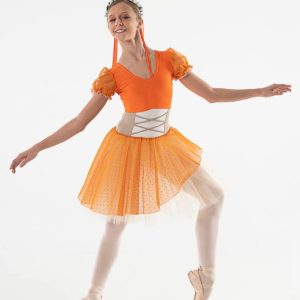 Tutù contadinella asimmetrico