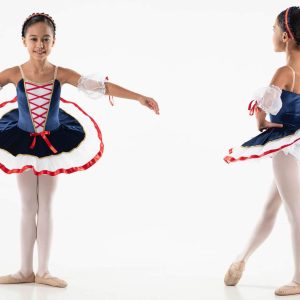 Tutù piattino bambina in velluto