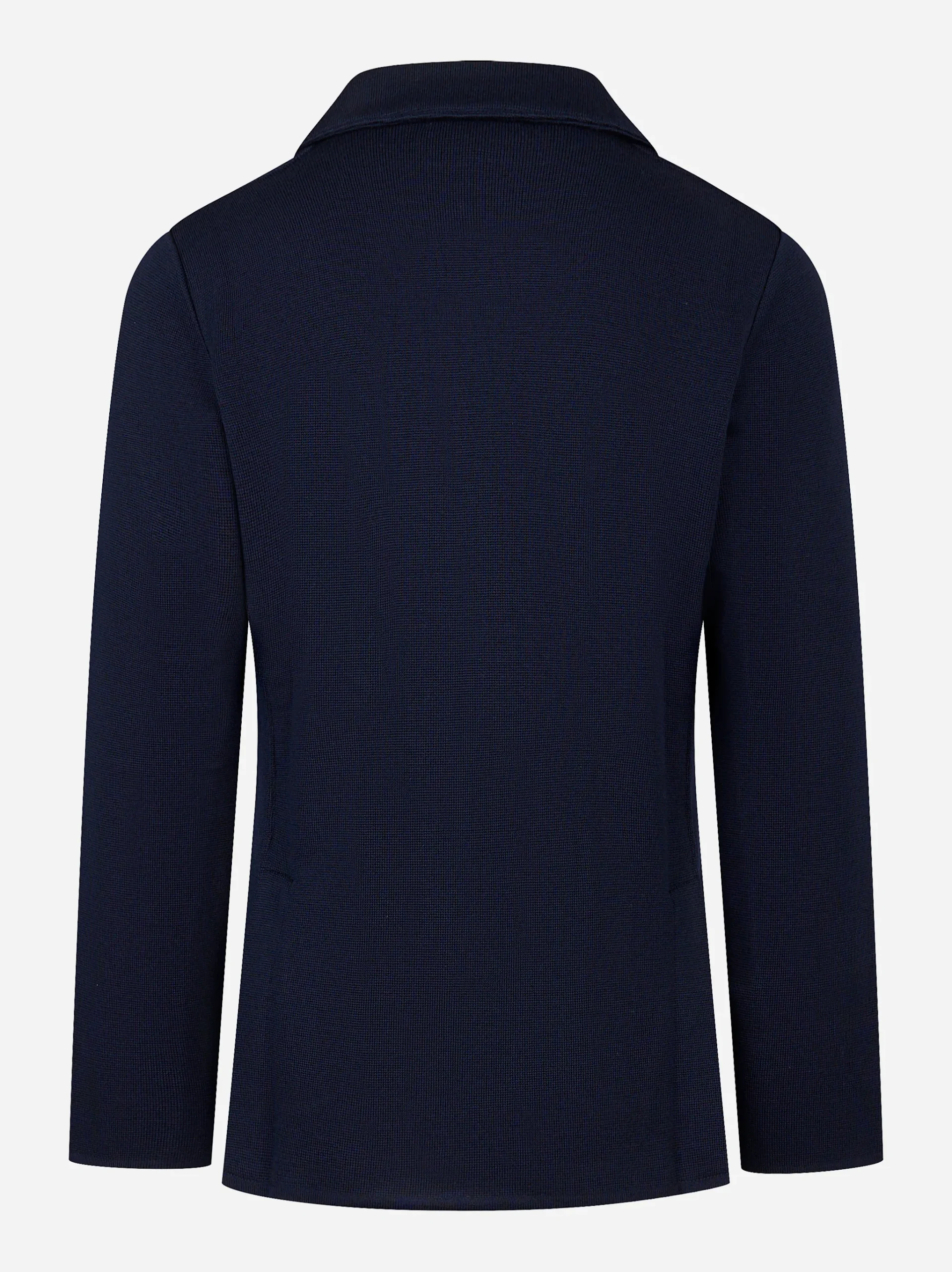 Blazer in maglia blu - immagine 6