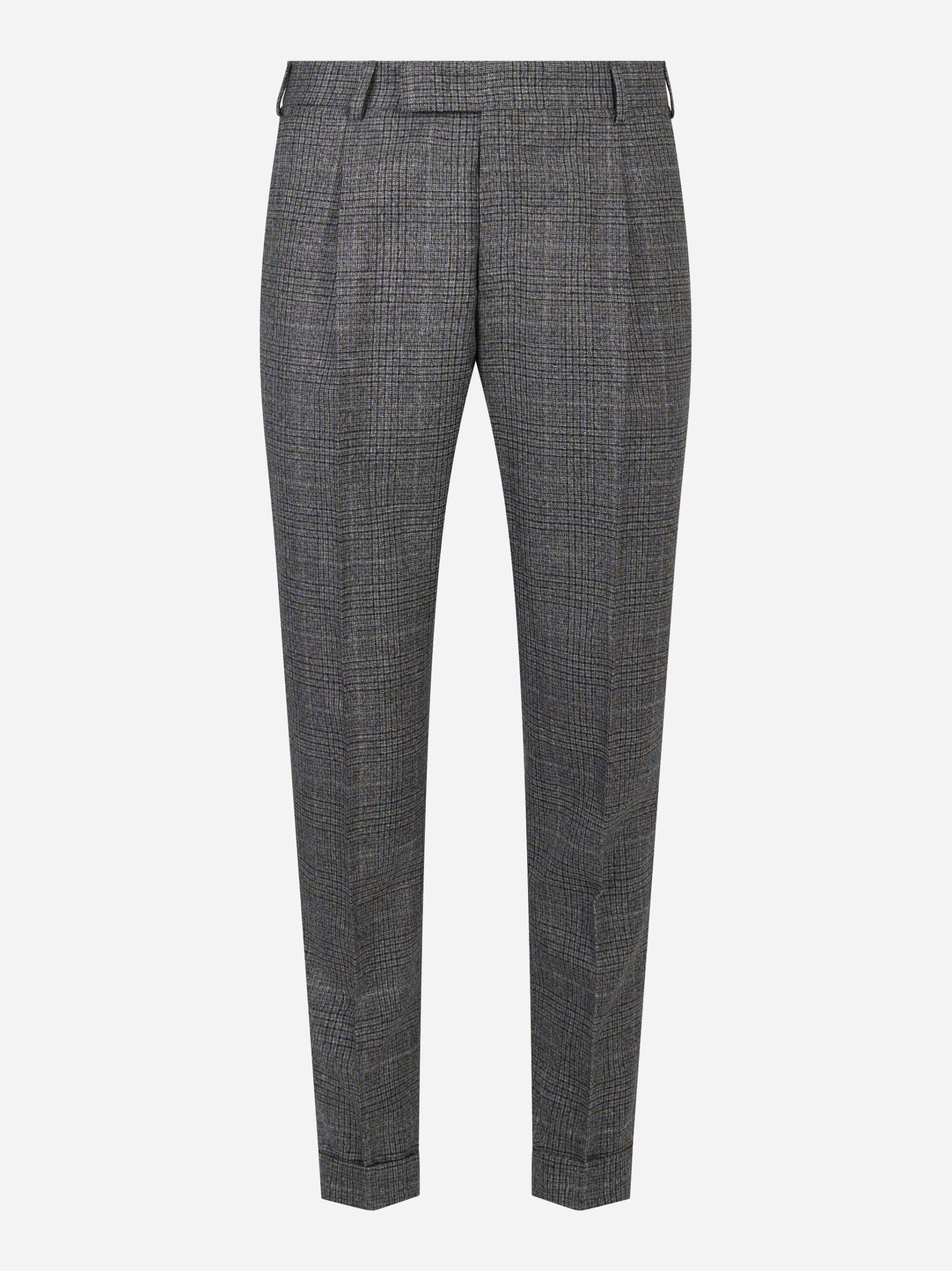 Pantalone Rebel carrot fit con motivo check Grigio - immagine 2