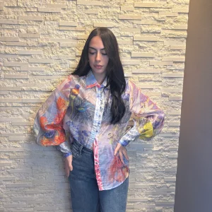 Camicetta over stampata