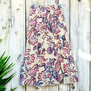 Gonna spacco Fantasia ISOLA BLU