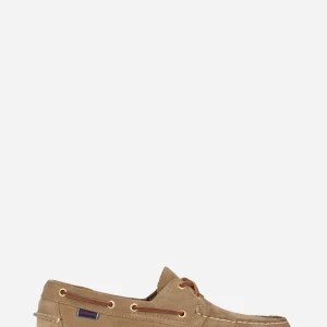 Mocassino da barca Dockside Portland in suede beige