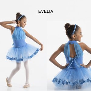 Tutù colorato bambina mod. Evelia