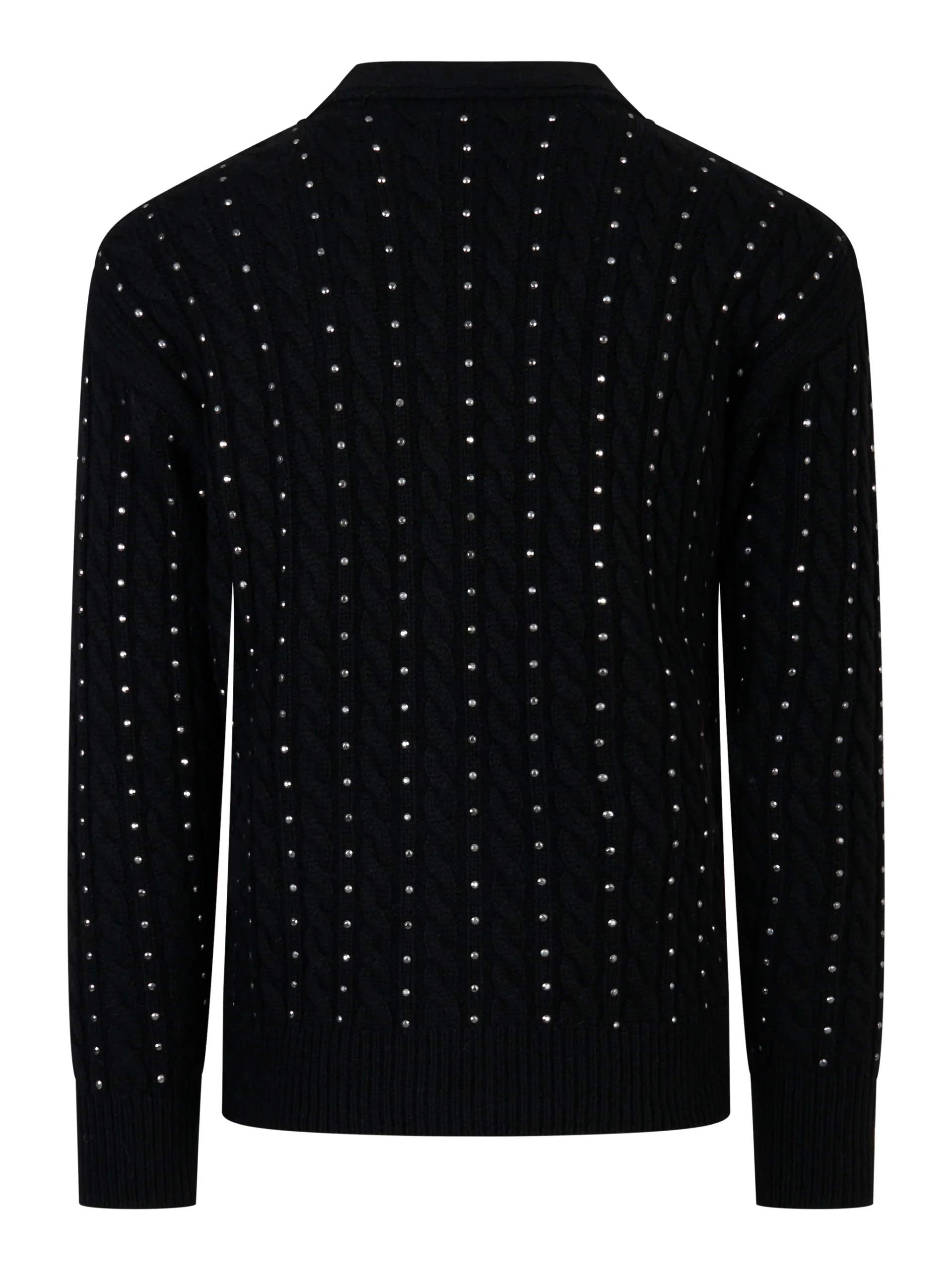 Cardigan con applicazioni Nero - immagine 3