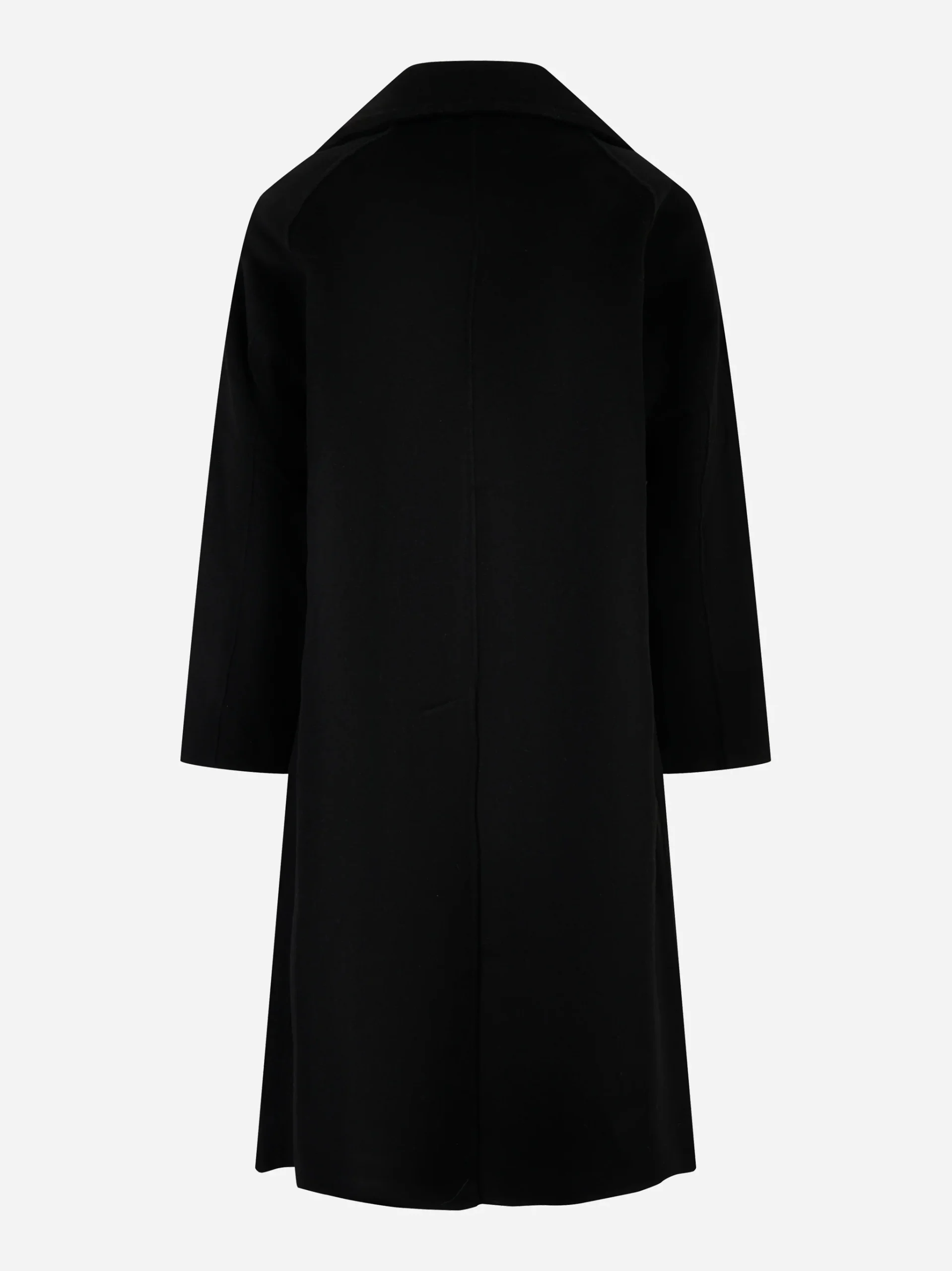 Cappotto doppiopetto oversize Nero - immagine 3