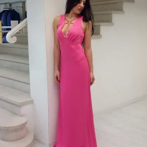 Abito lungo scollatura Marciano