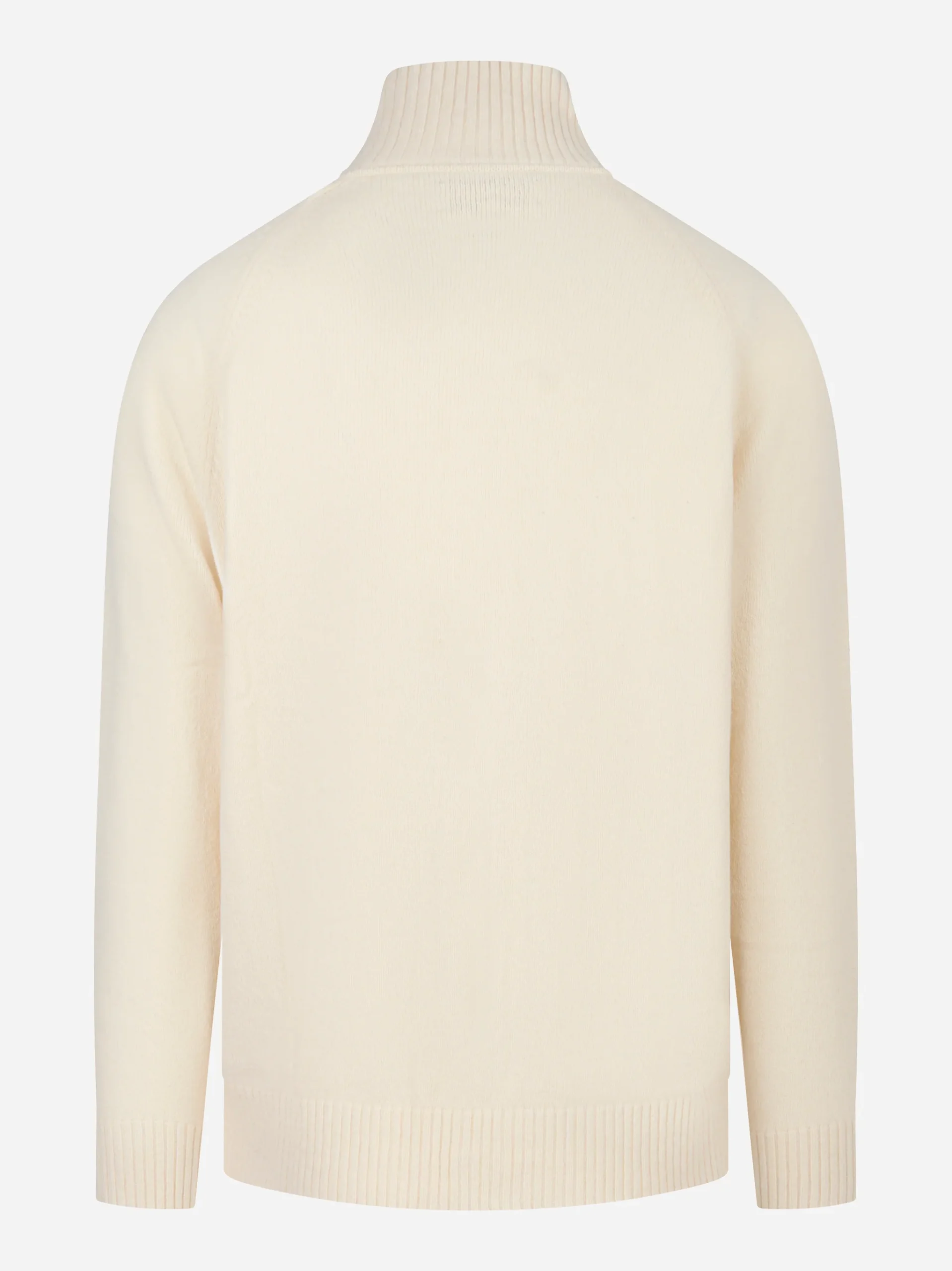 Cardigan Galway in lambswool Bianco - immagine 3