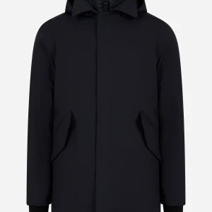 Cappotto Hachiko in nylon con interno in primeloft Blu