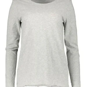 T-Shirt Manica Lunga Donna Grigia