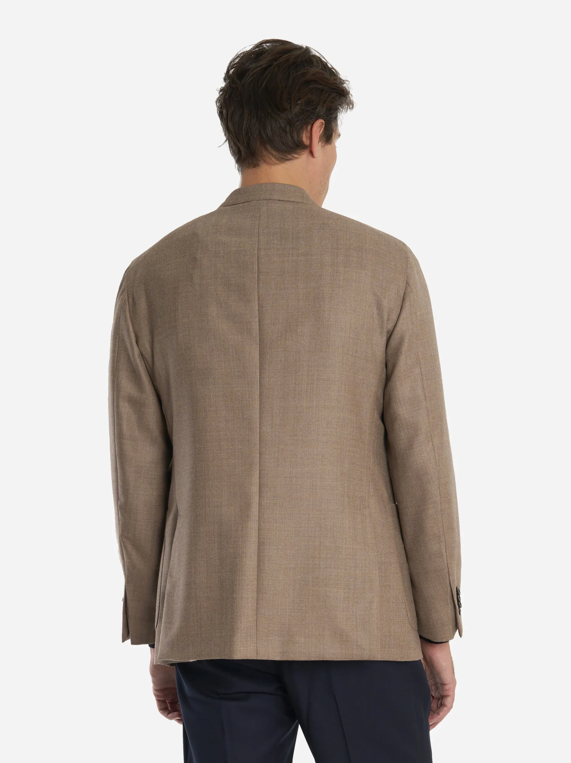 Blazer monopetto in lana Beige - immagine 5
