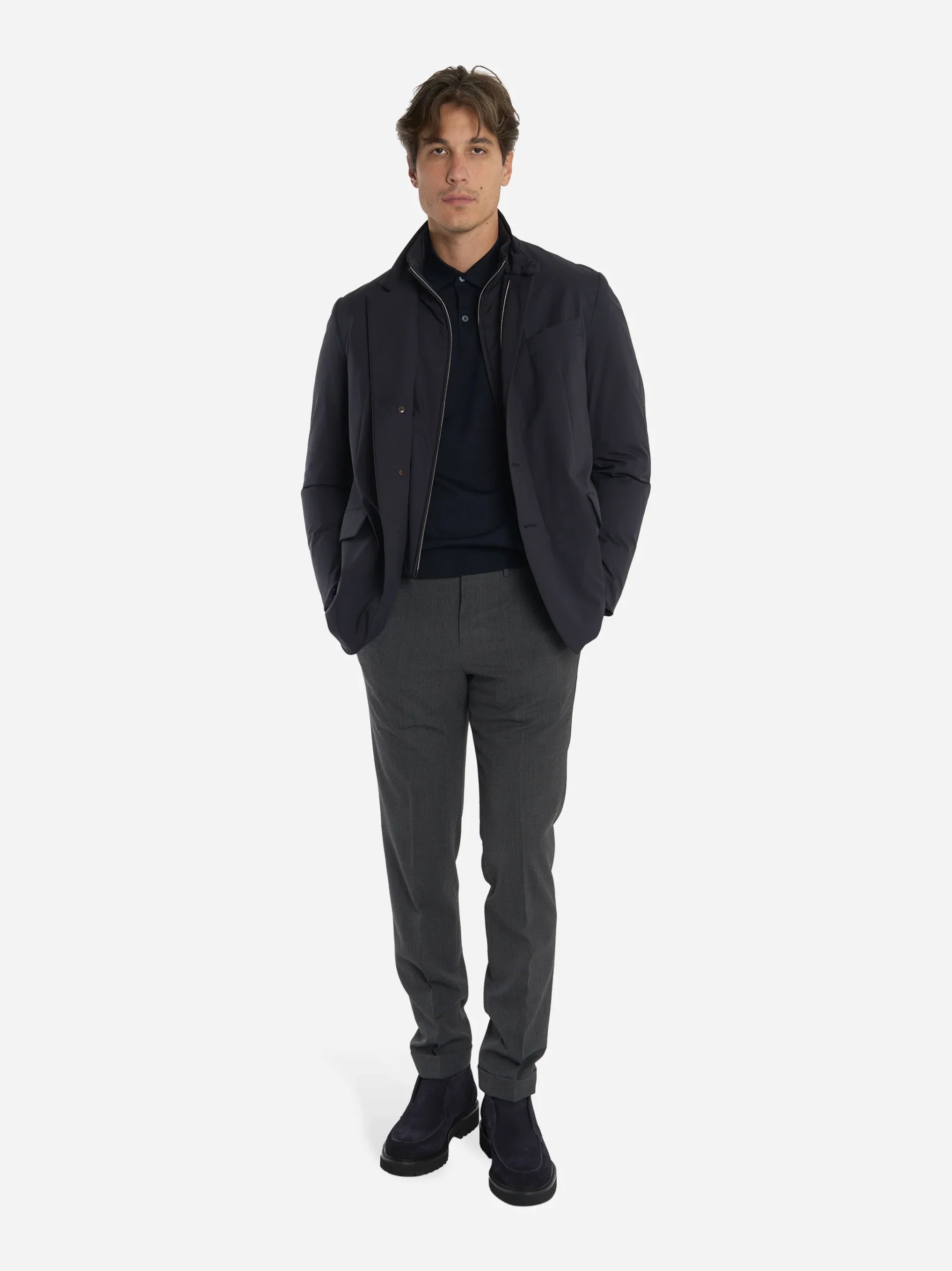 Giacca in nylon Blu - immagine 3