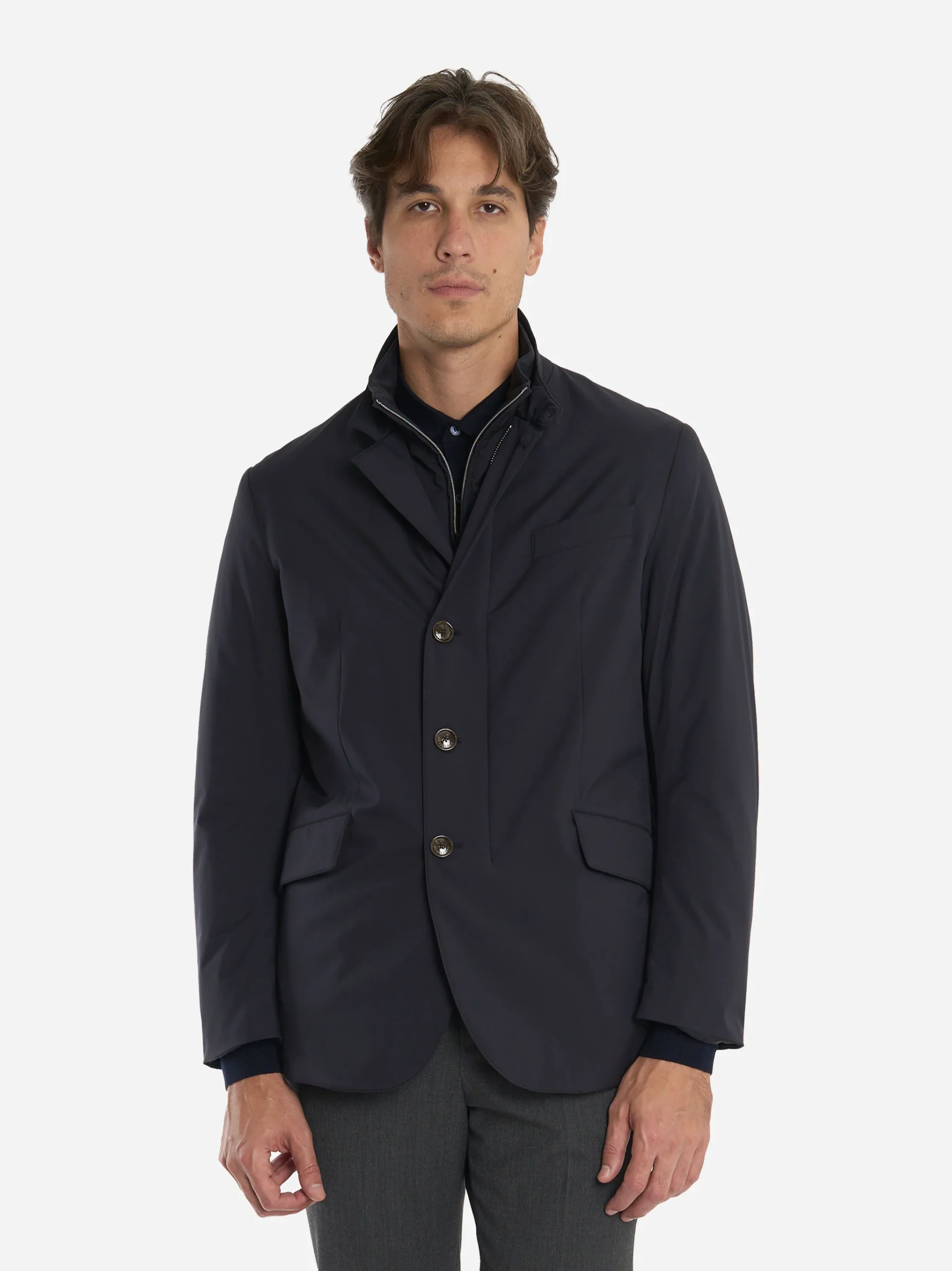 Giacca in nylon Blu - immagine 4