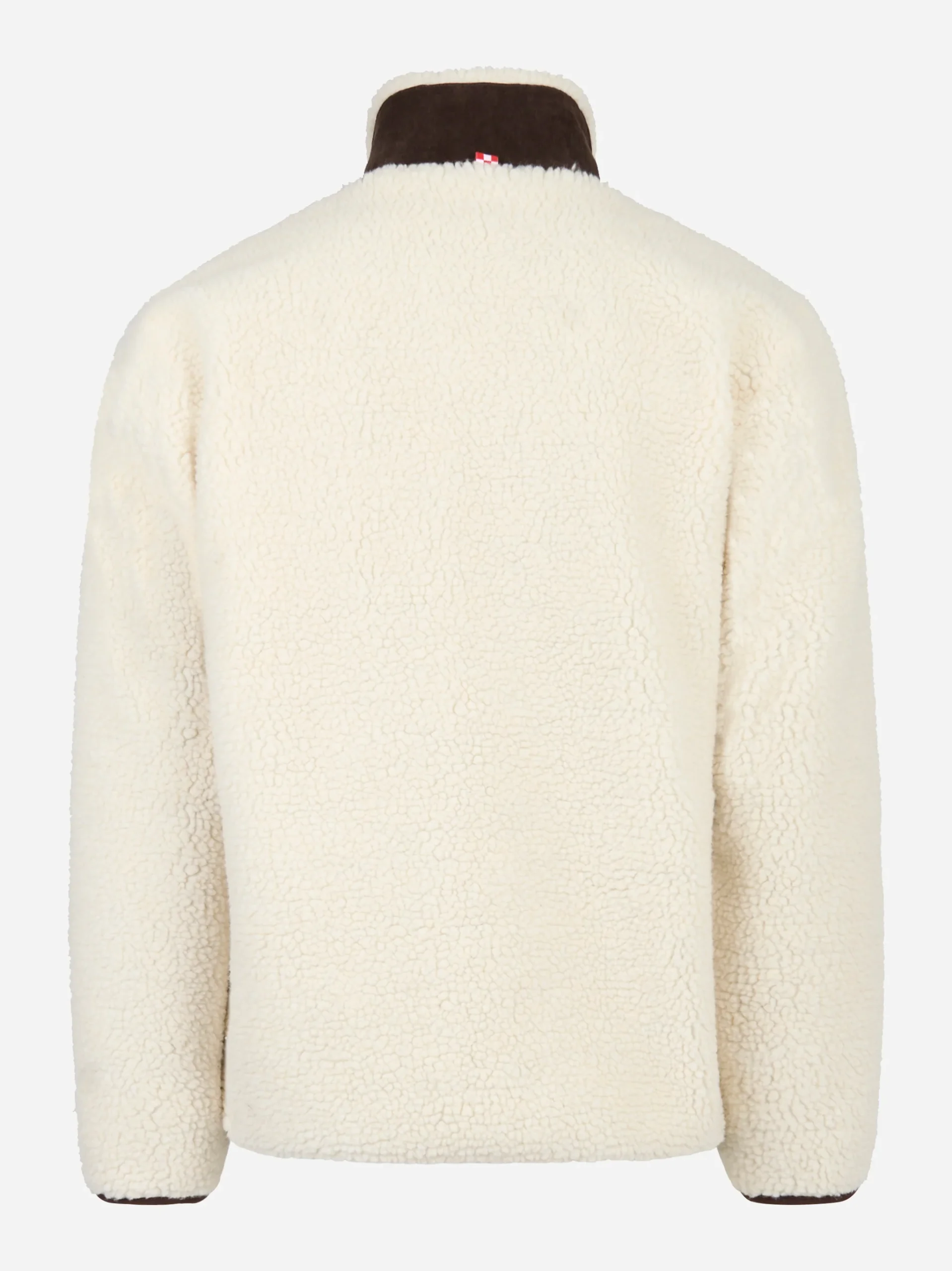 Giacca in pile sherpa Keystone bianca - immagine 3