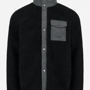 Giacca in pile sherpa Keystone nera