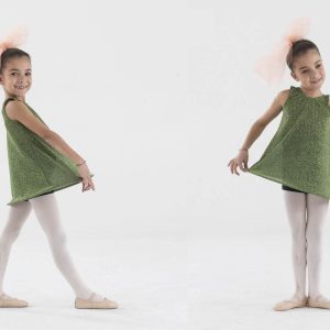 Abito bambina a cerchio