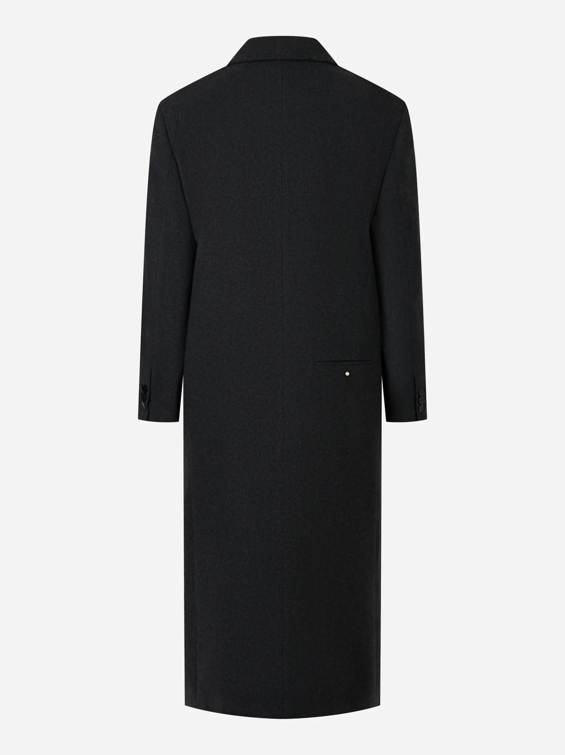 Cappotto Lungomare in lana grigio - immagine 6