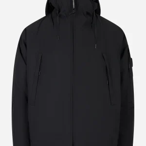 Giacca con cappuccio in Pro-Tek Nera