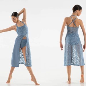 Abito in tessuto operato mod. Oksana