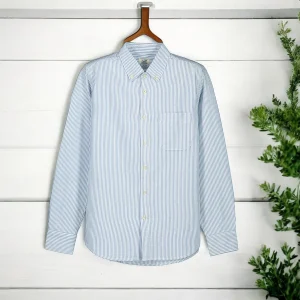 Camicia Rigata Azzurra