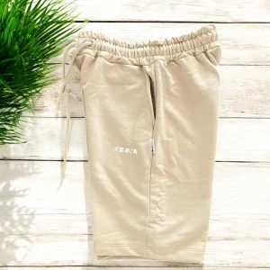 Bermuda Felpa Basic - AVORIO