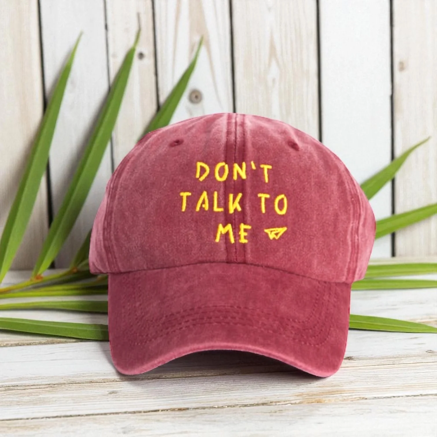 Cappellino Baseball DON'T TALK ME - immagine 3