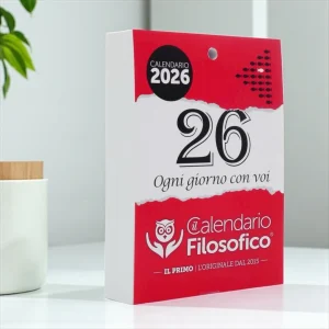 Calendario Filosofico 2026 - A4 GRANDE  21x30 cm - INSERTO