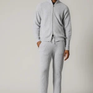 Bomber maglia perlata