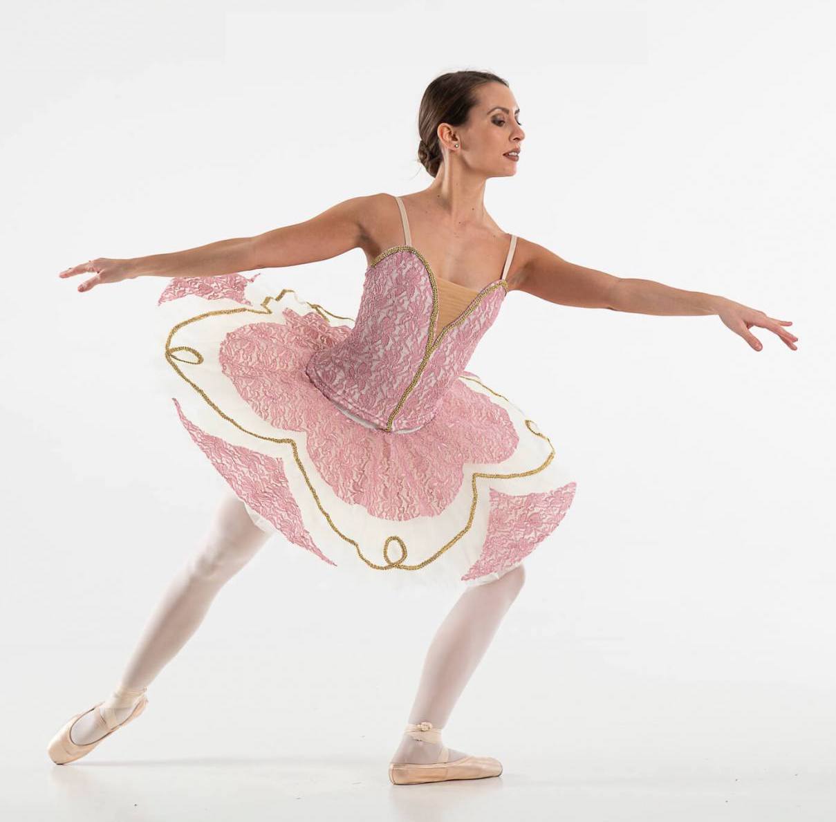 Tutù professionale doppiato in pizzo - immagine 2