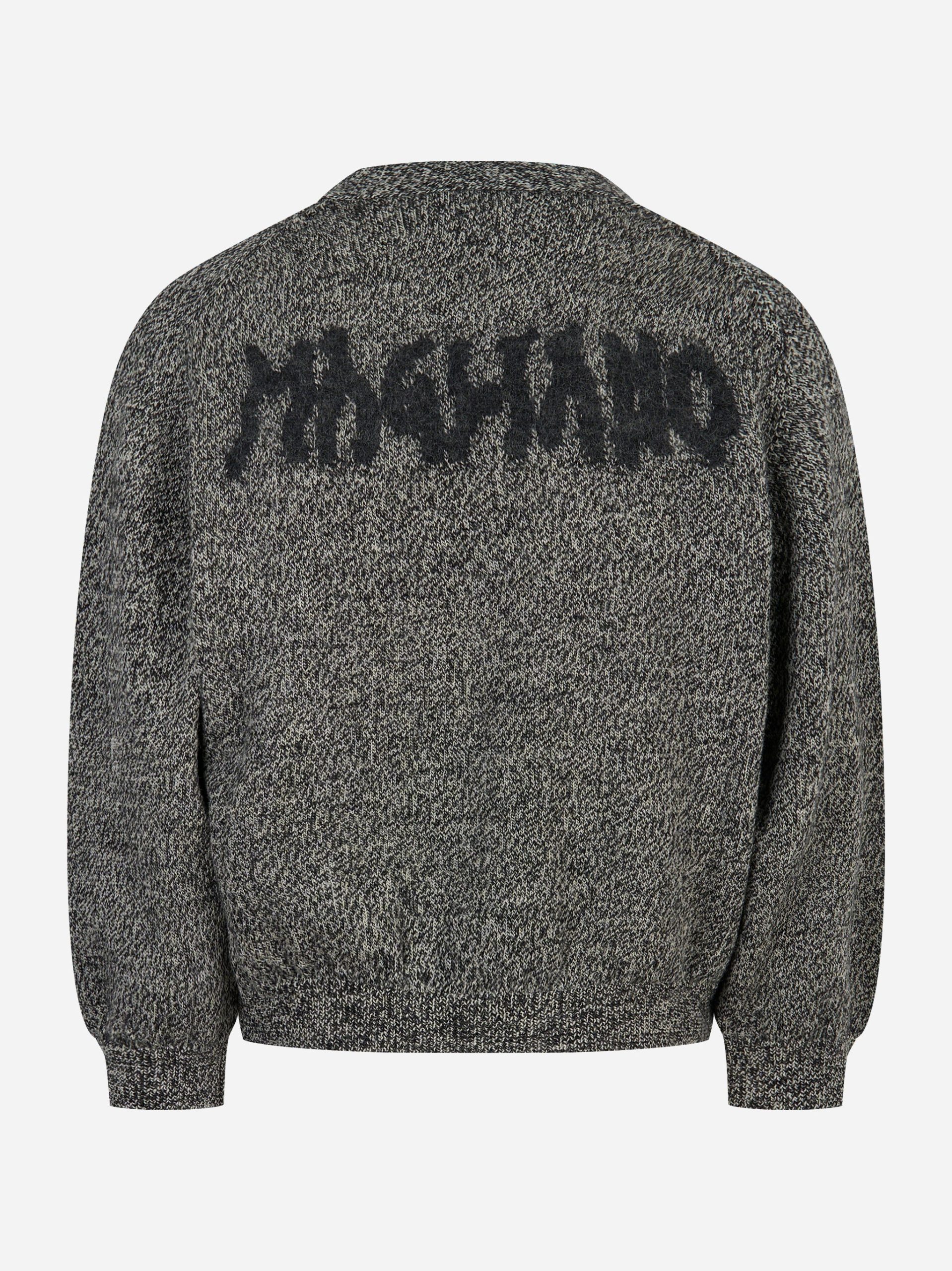 Cardigan in lana Grandpa Baby Grigio - immagine 6