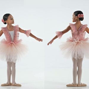 Tutù bimba mod. Safficle con acconciatura