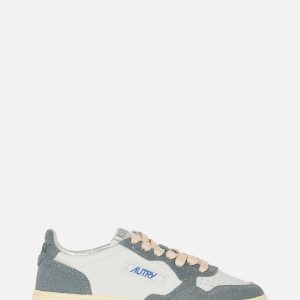 sneakers medalist low in pelle bianca e glitter
Grigio
