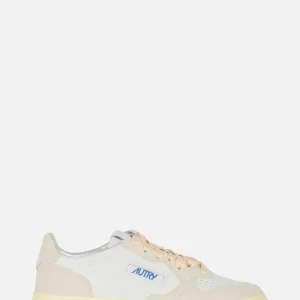 Sneakers medalist low con glitter in pelle
Bianca