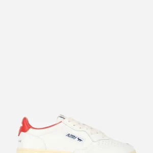 SNEAKERS MEDALIST LOW 'MAISON KITSUNÉ' IN PELLE BIANCA E RED CLAY