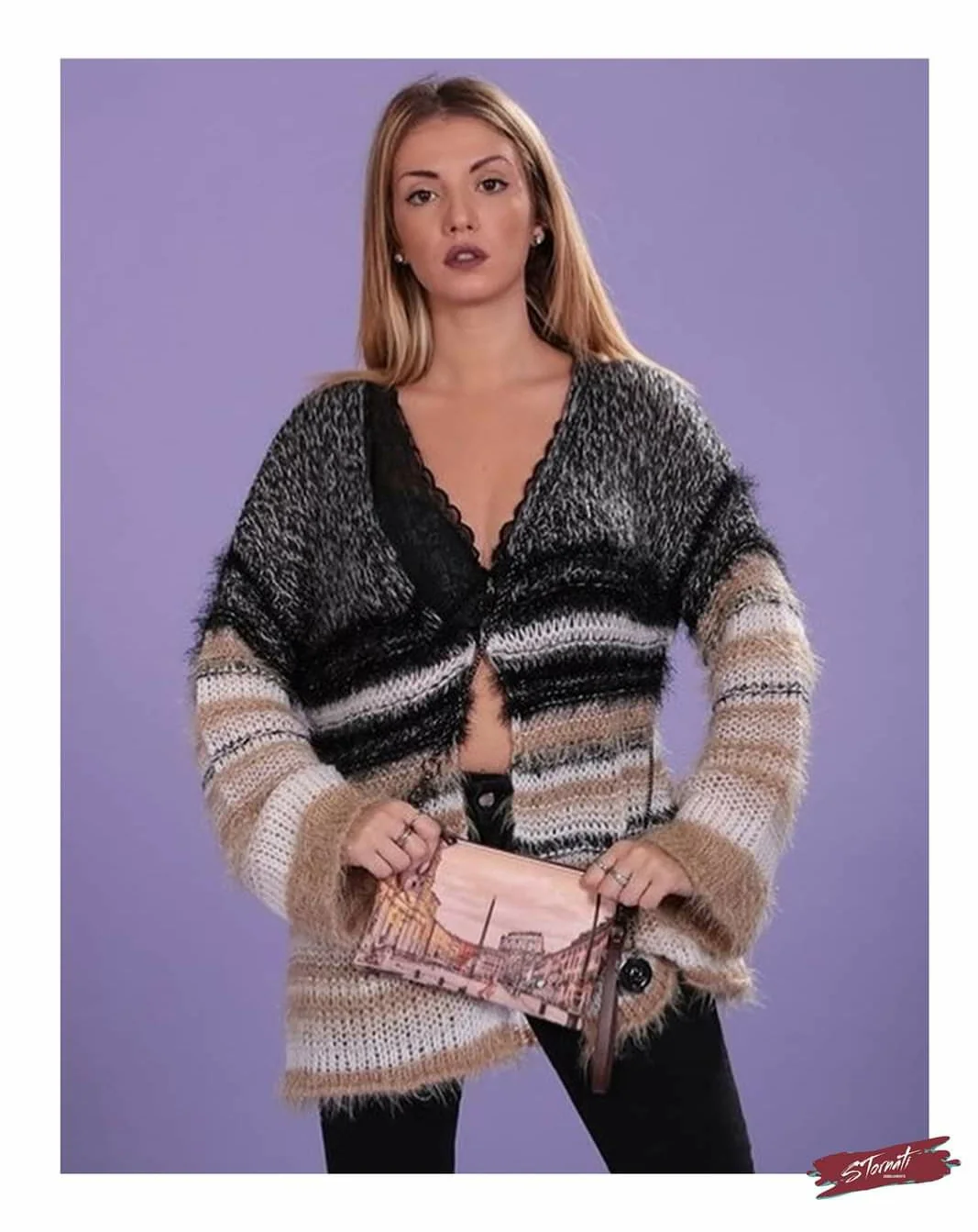 Cardigan tricot - immagine 4