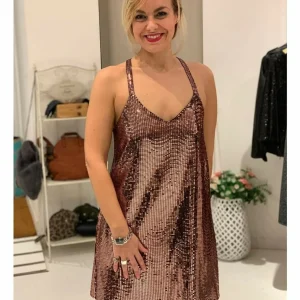 Top lungo iridescente
