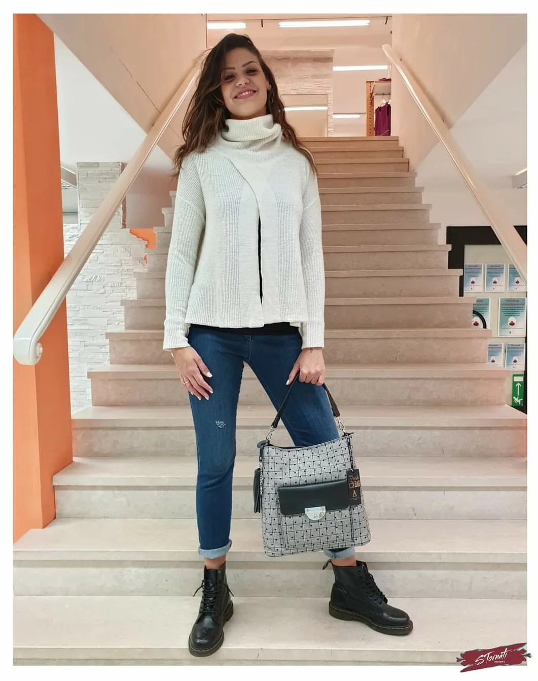 Maglia/mantella aperta