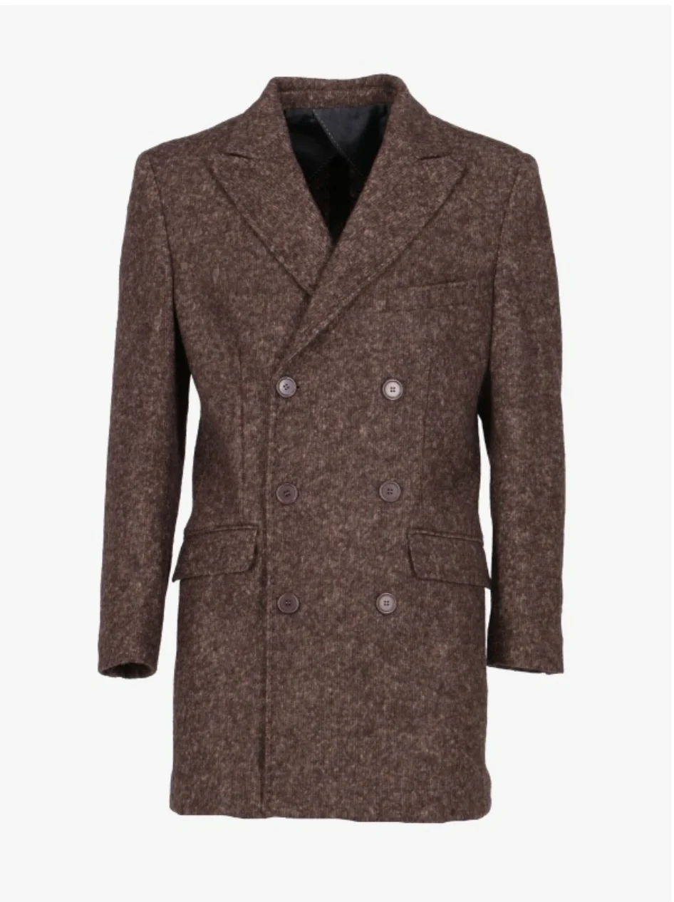 Cappotto doppiopetto moro - immagine 5