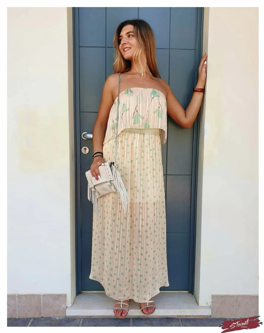 Abito a fascia conchiglia - immagine 3