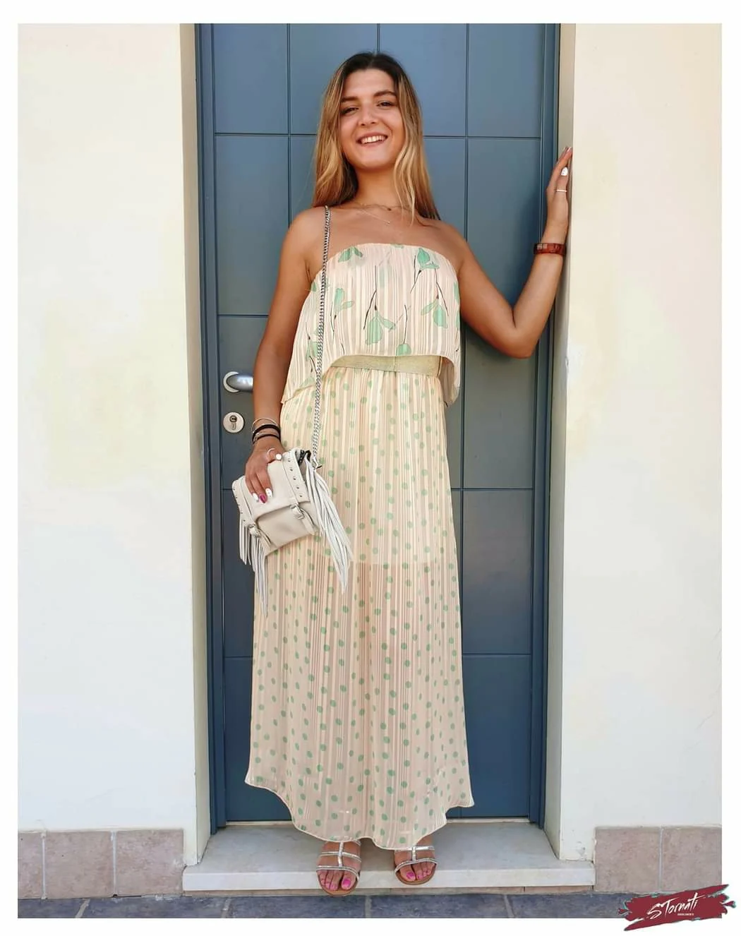 Abito a fascia conchiglia - immagine 2